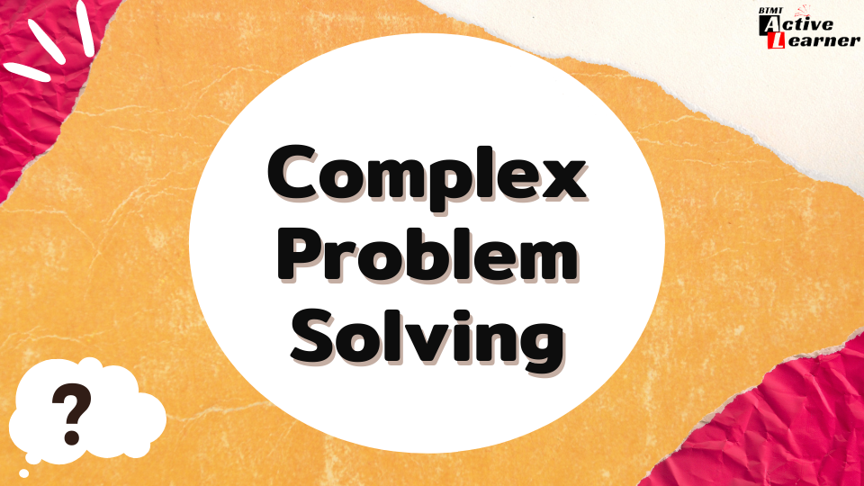 complex problem solving course